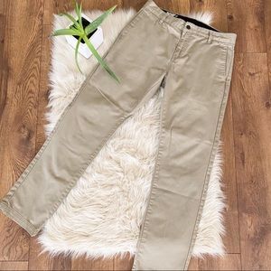 Volcom khaki chino pants 31x30